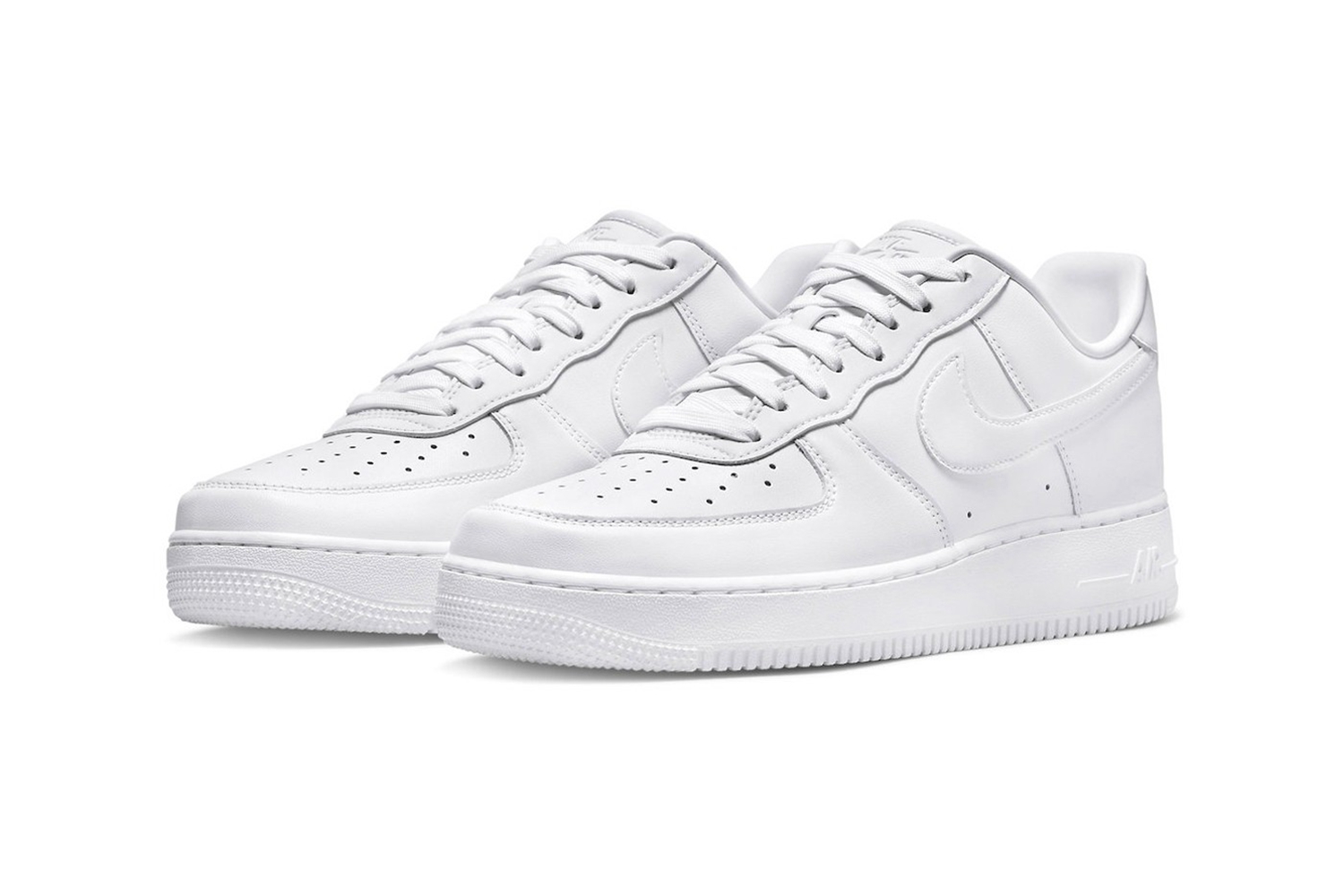 Fresh,Air Force 1 Low,Nike  「奢华版」纯白 AF1 Low 你见过吗？官图刚刚曝光！