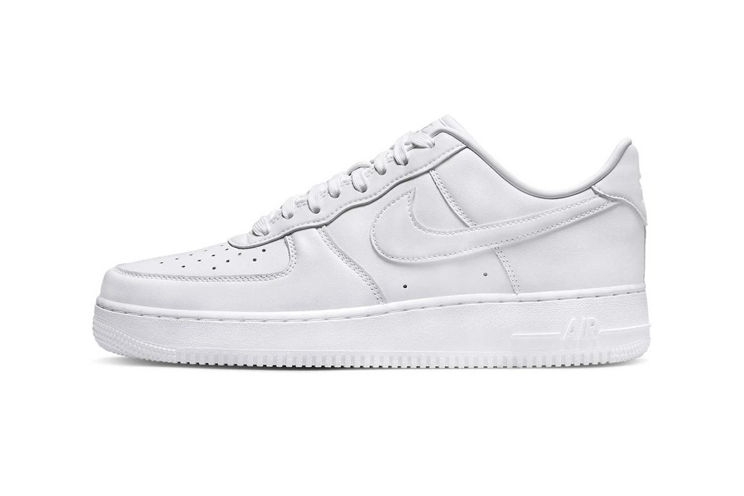 Fresh,Air Force 1 Low,Nike  「奢华版」纯白 AF1 Low 你见过吗？官图刚刚曝光！