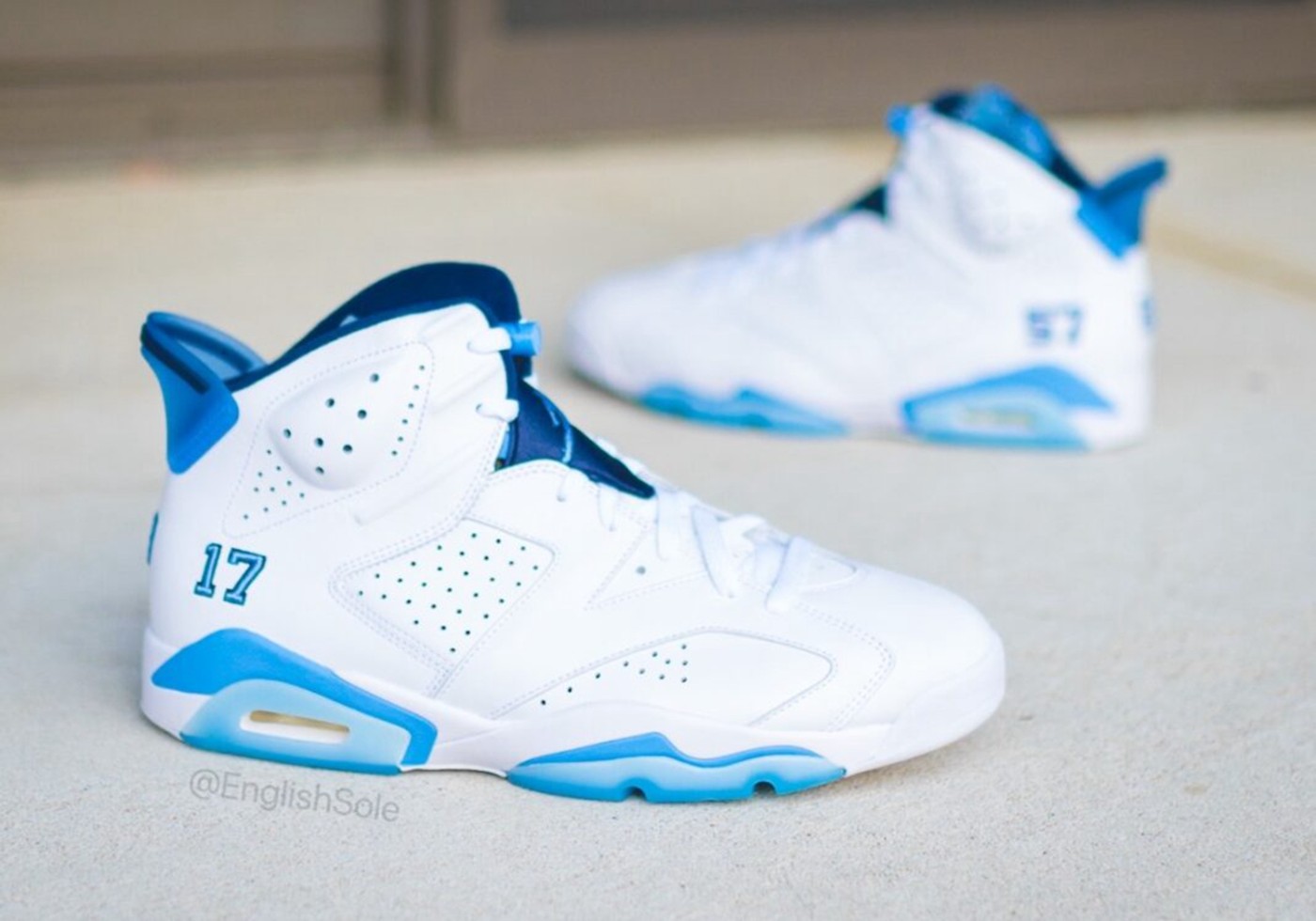 UNC Championship PE,Air Jordan  AJ6 北卡冠军 PE 实物曝光！能入手的都是大神！