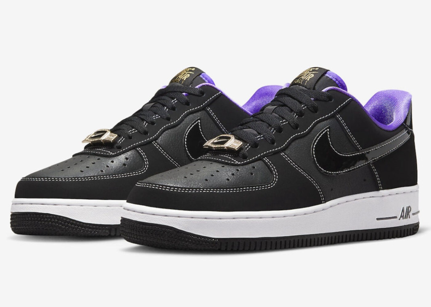 Nike,Air Force 1 Low,World Cha  神似「湖人」配色！全新 Air Force 1 官图曝光！