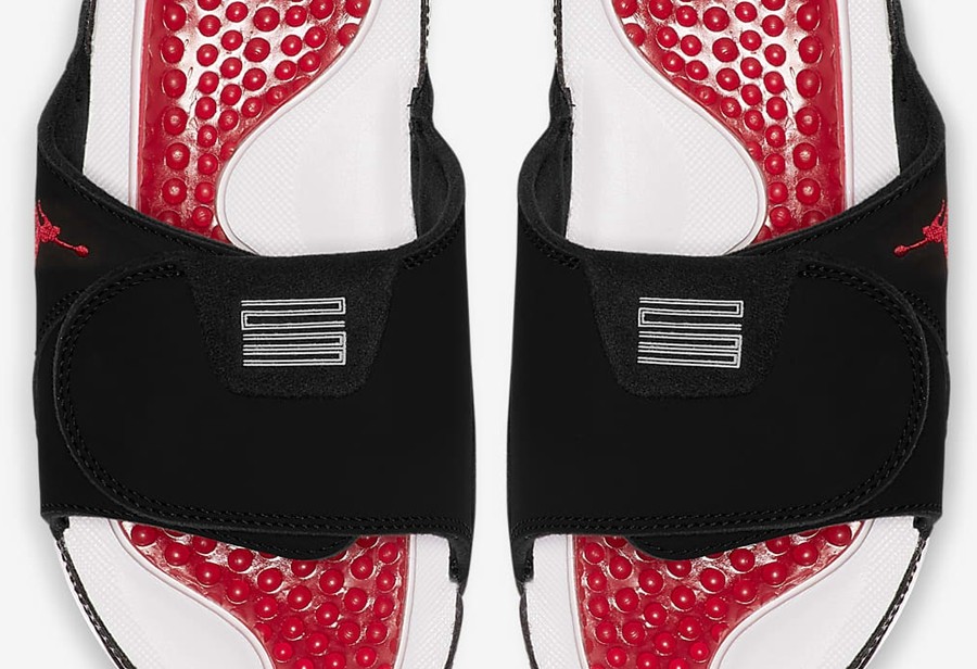 Jordan Hydro 11  黑红 AJ11 元素加持！Jordan Hydro 拖鞋你想要入手么？