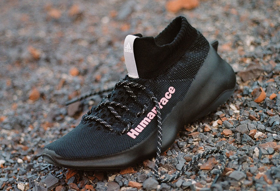 adidas,Humanrace Sičhona,Core  菲董联名阿迪鞋款再出新配色！黑粉搭配实在是帅！