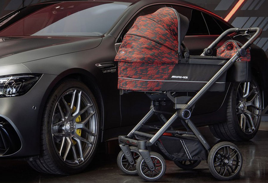 Mercedes-AMG GT,奔驰,婴儿车  奔驰婴儿车正式发布！网友：这才是真赢在起跑线了…