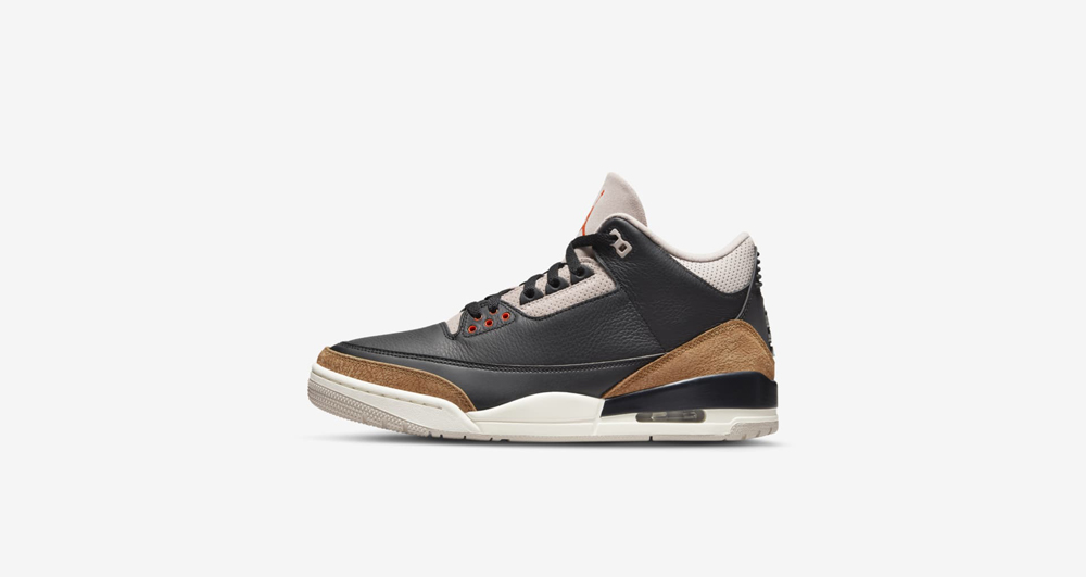 AJ,Air Jordan 3,Desert Elephan  国区 SNKRS 上架！「沙漠黑水泥」AJ3 即将发售！