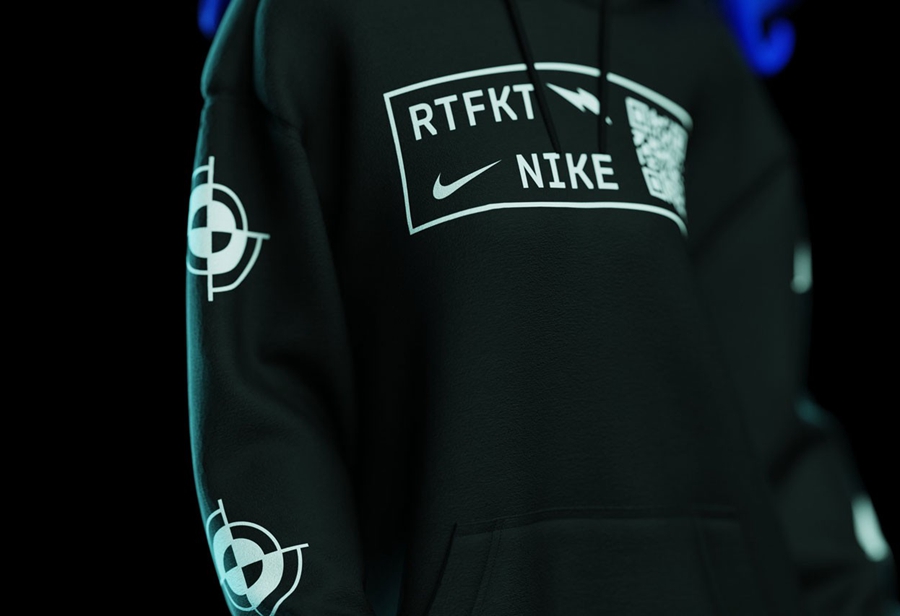Nike,RTFKT  Nike 首款 NFT 帽衫！「隐藏玩法」可太帅了！