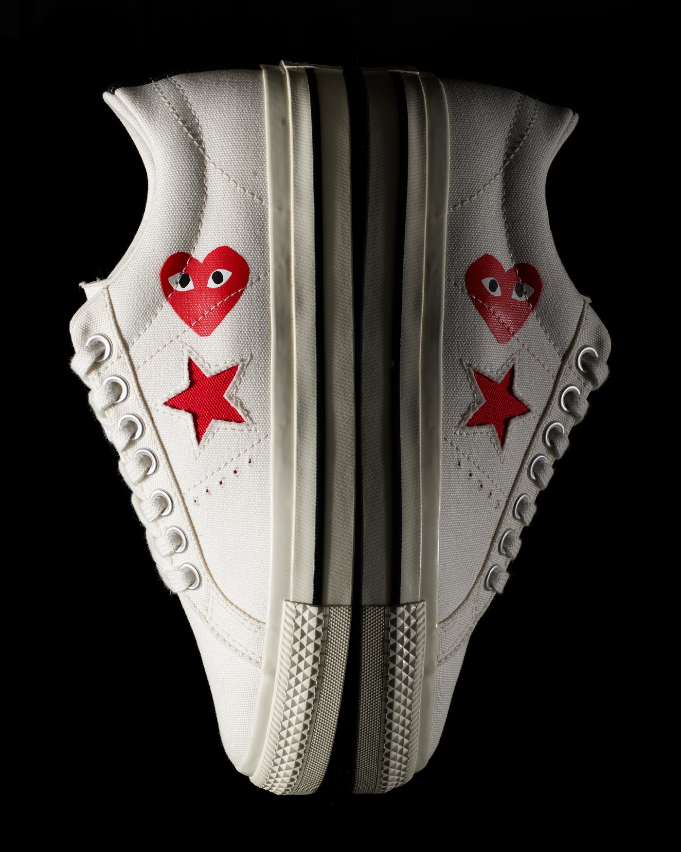 Converse,CDG,One Star,发售  都在穿的「爱心眼」又来了!全新 CDG 联名 One Star 即将发售!