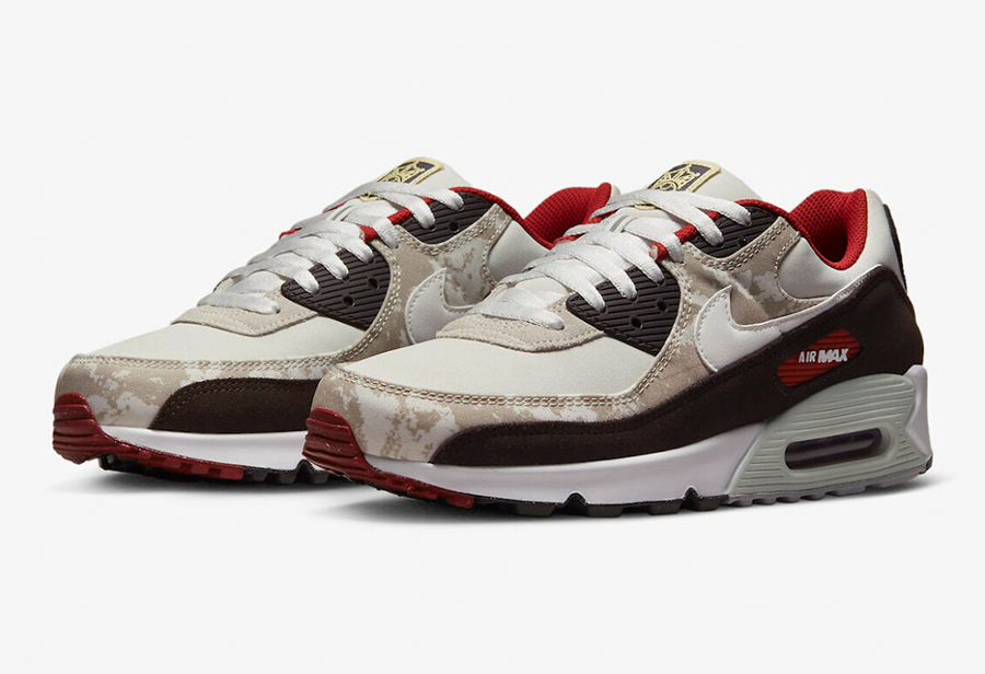 Nike,Air Max 90,DX3576-001,Soc  独特「足球俱乐部」主题！堪比联名的全新 Air Max 90 曝光！