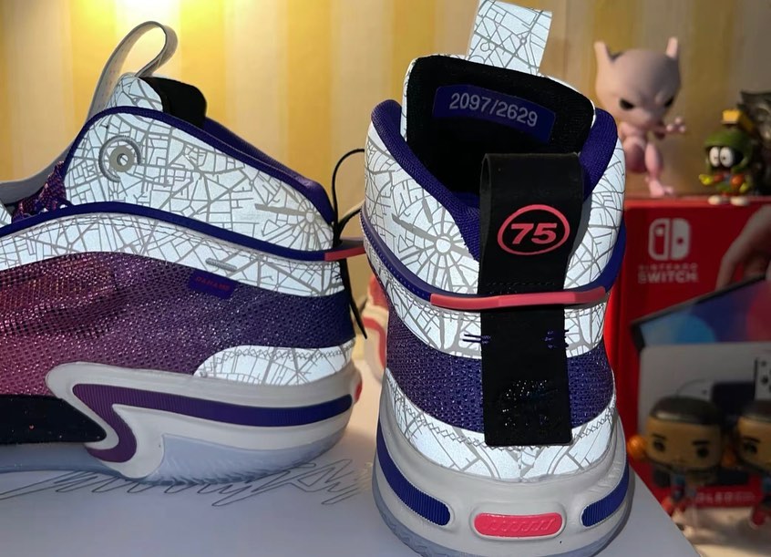 air jordan 36,aj36,paris 限量 2629 双!最美「巴黎」aj 曝光!