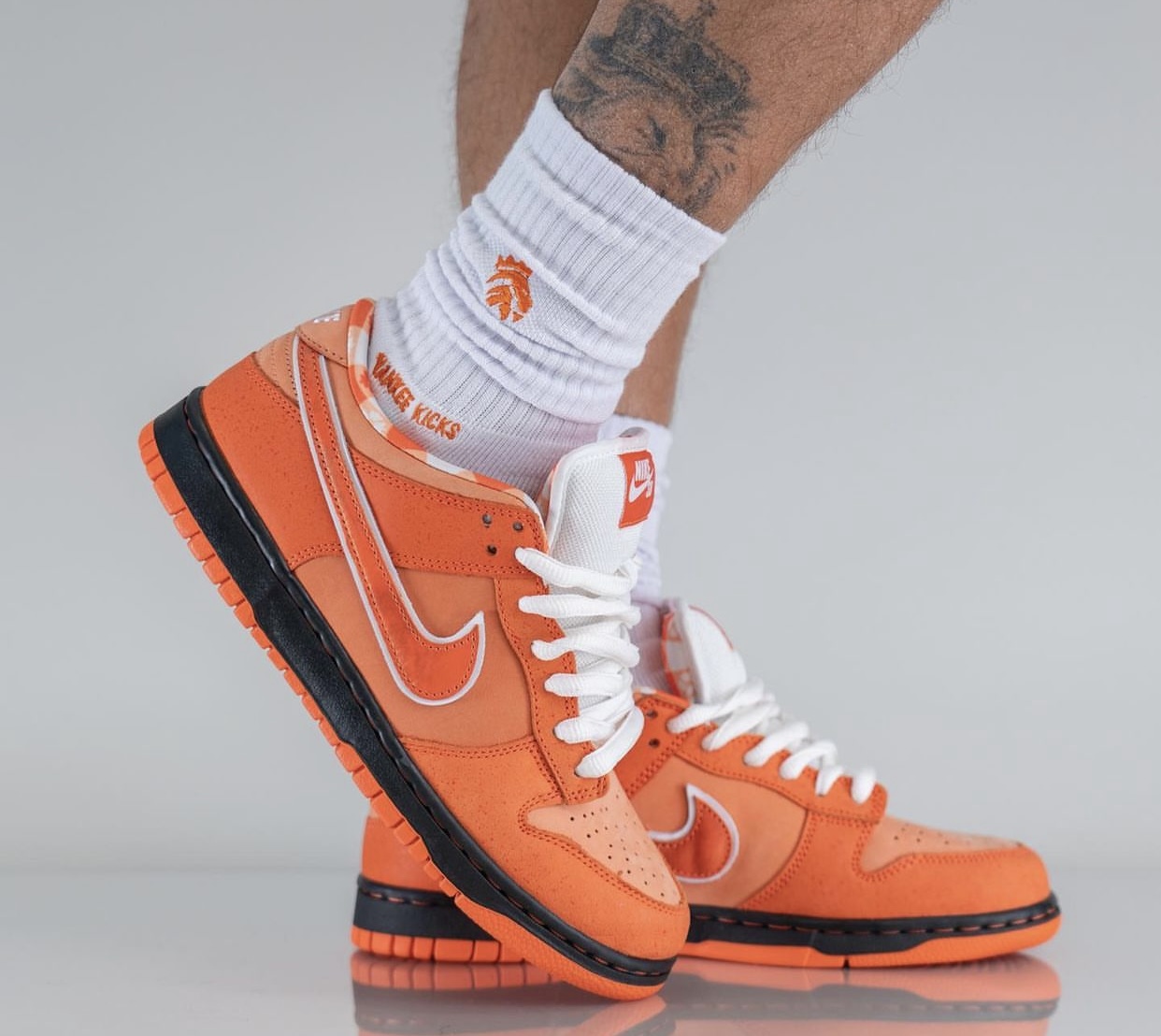 Concepts,Nike SB,Dunk Low,Oran  发售预警！「橙龙虾」Dunk SB 实物上脚曝光！