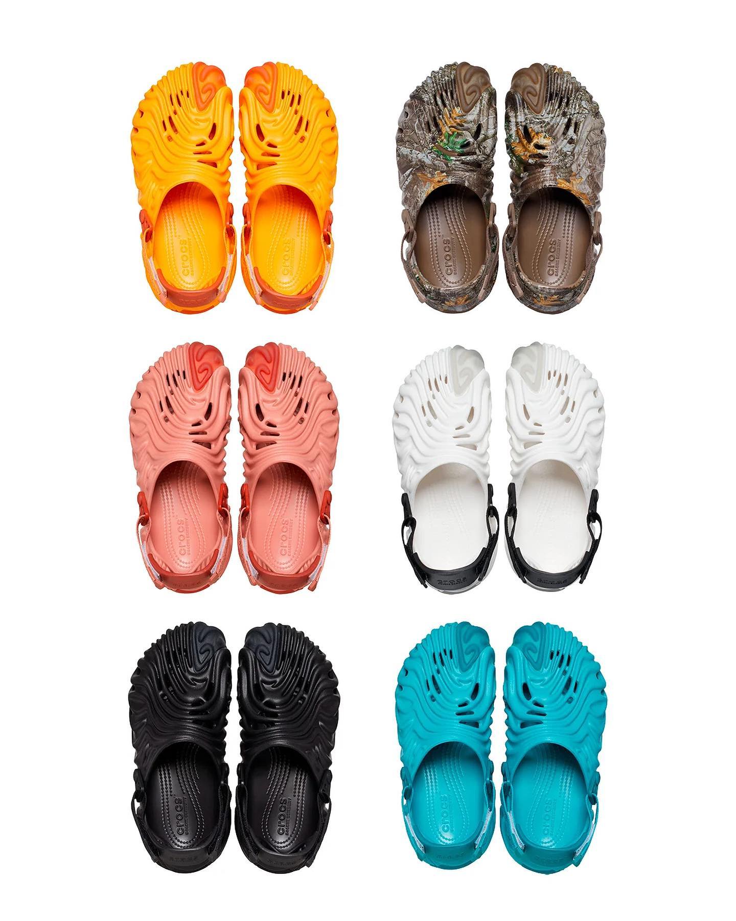 Salehe Bembury,Crocs,Cobbler  「指纹鞋」最新配色来了！「水果派」相当诱人！