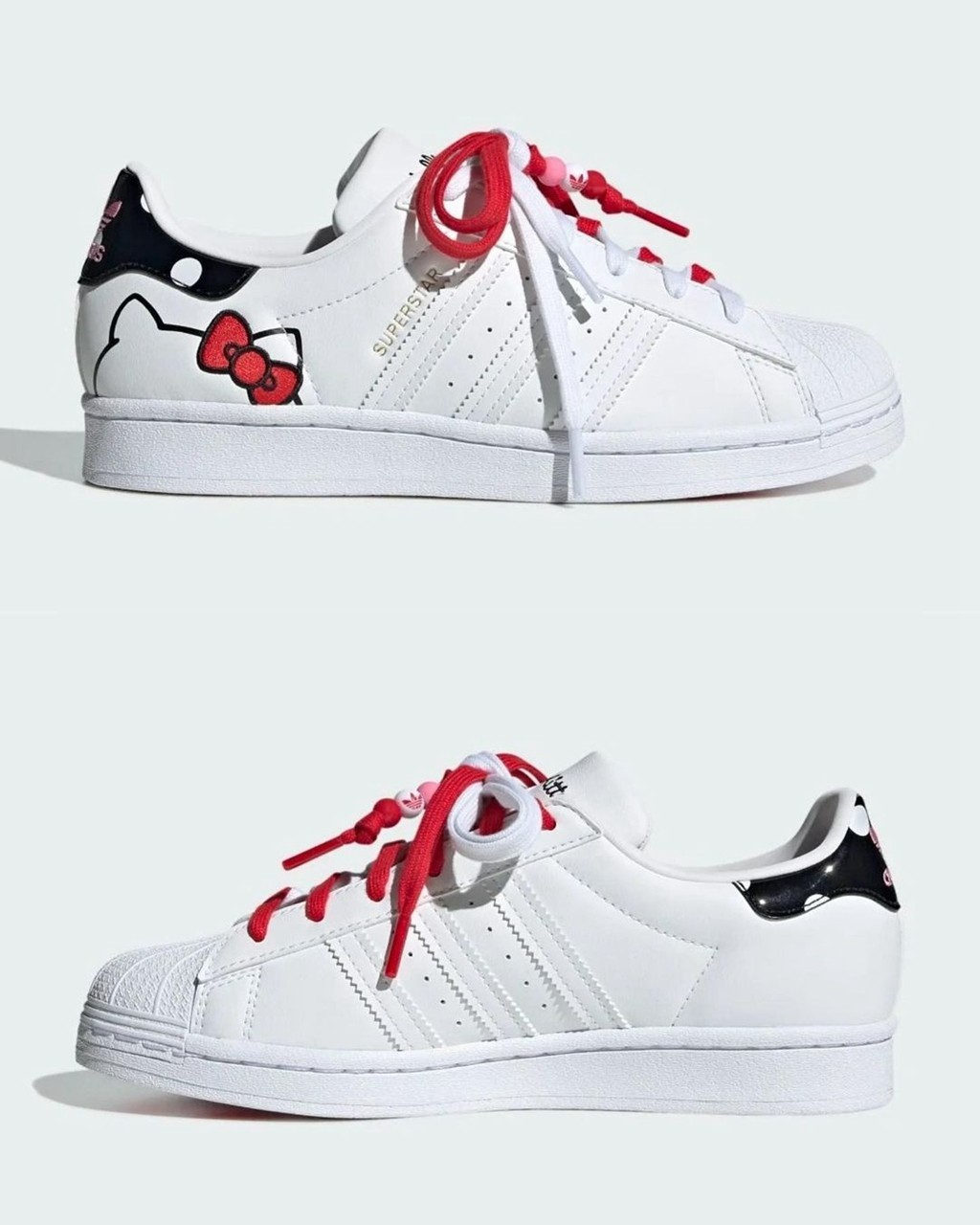 阿迪达斯三叶草贝壳头白色板鞋 Adidas Original Super Star 阿迪达斯贝壳头新款 货号：GW4441 - 潮流者之家