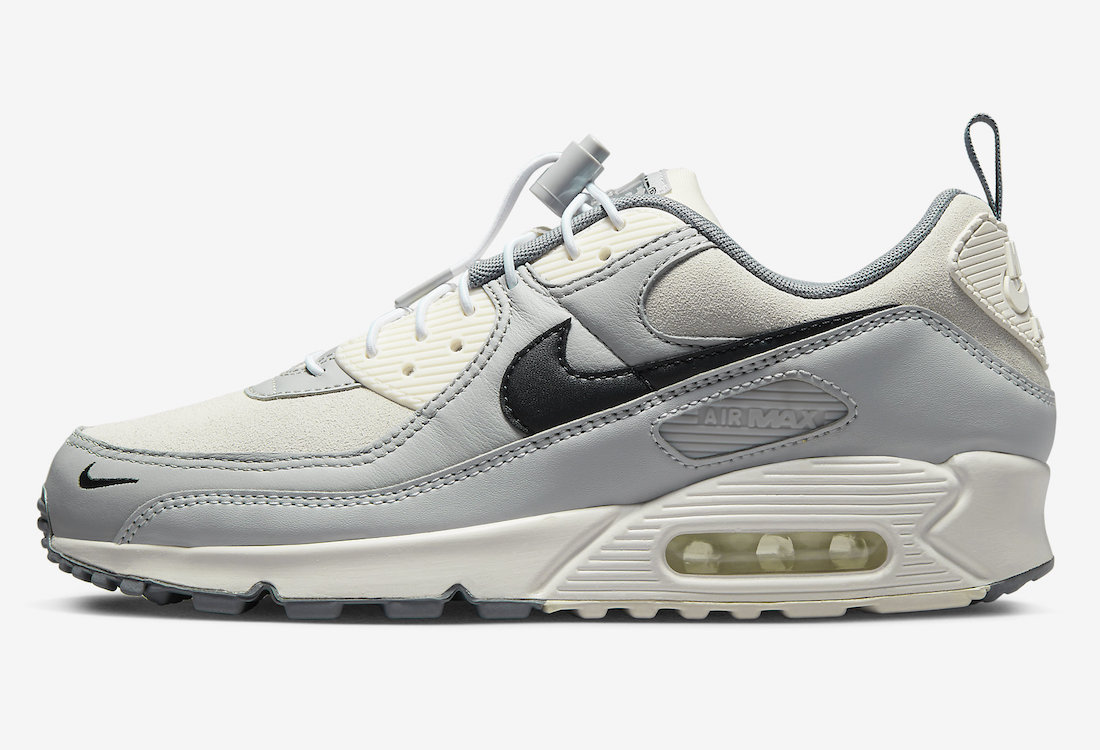 Nike,Air Max 90,DZ5167-077  鞋带设计有点意思！全新 Nike Air Max 90 官图曝光！