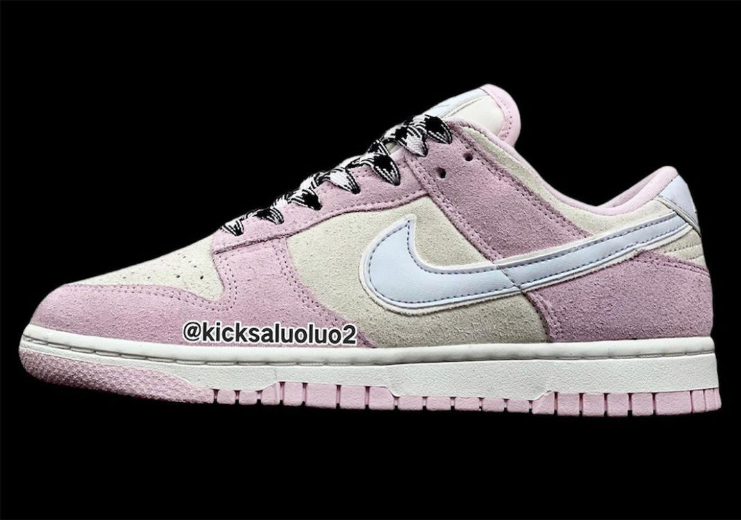 Nike,Dunk Low,Pink Suede  少女心泛滥！全新配色 Dunk Low 正式曝光！