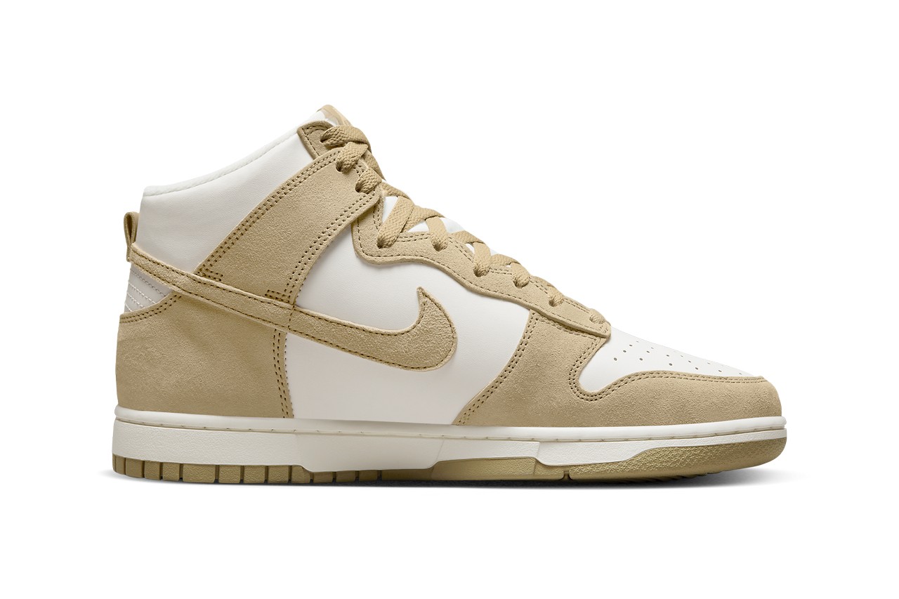 nike,dunk high,tan suede,dq767  复古简约又高级!
