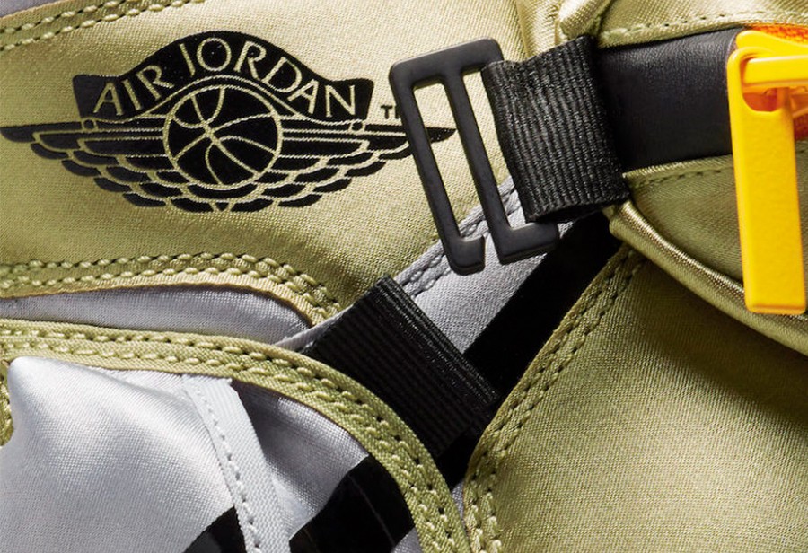 Air Jordan 1 Utility,Neutral O  「金丝绸」AJ1 官图首次曝光！居然还带兜！？