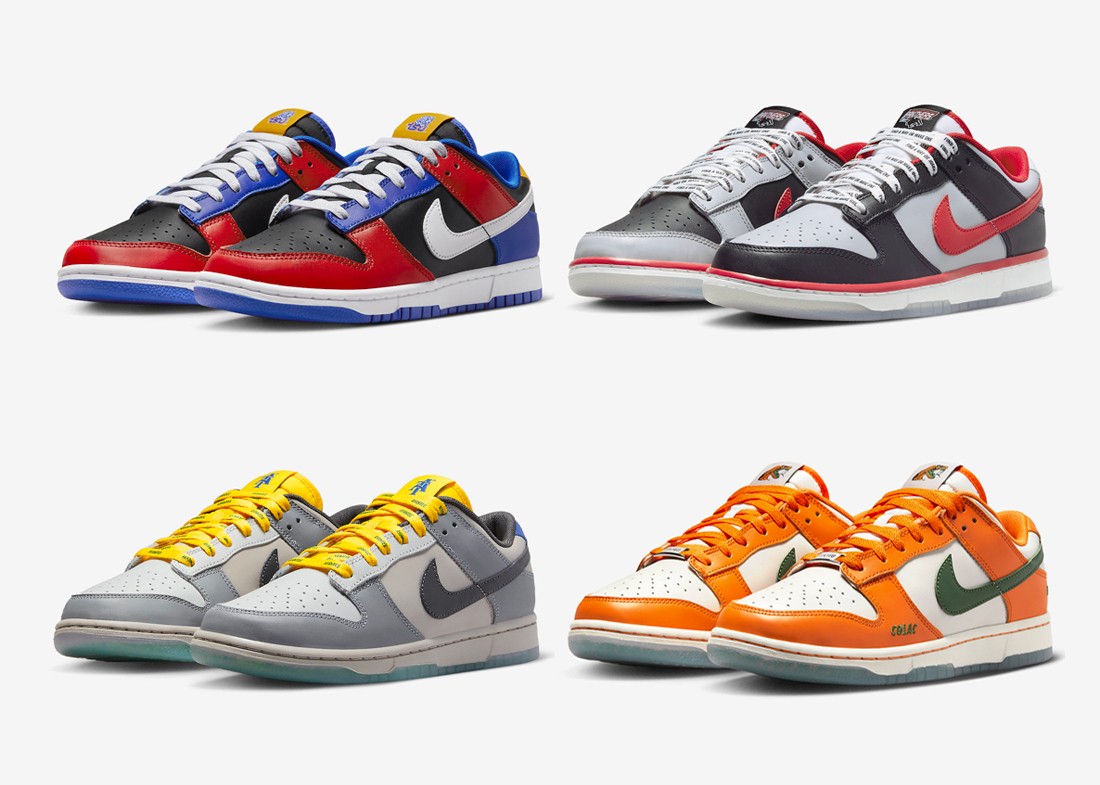 Nike,Dunk Low,TSU,DR6190-100,N  罕见市售！四款「大学配色」Dunk 想买真不容易！