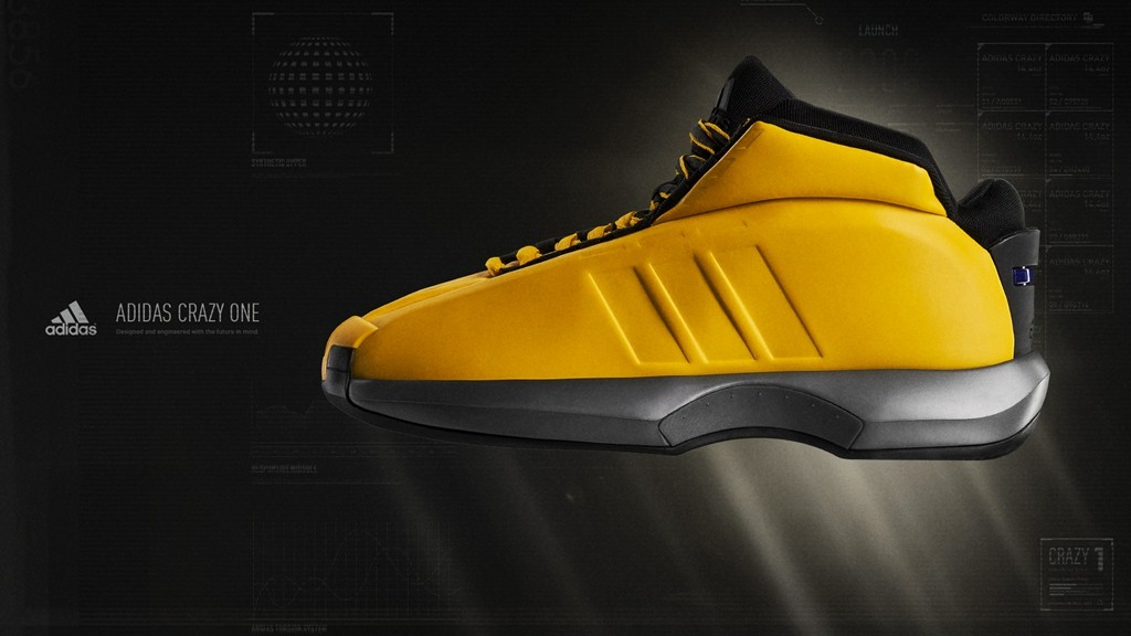 科比,Kobe,Yellow,Crazy 1,adidas   又一双科比战靴国区发售！元年「湖人黄」回归！