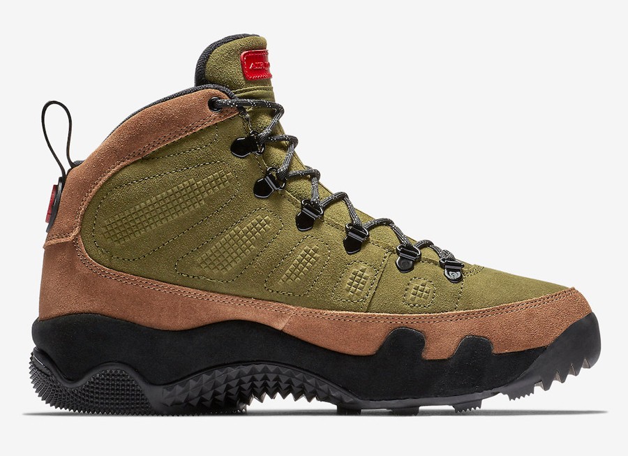 Air Jordan 9,AR4491-200  除了大黄靴，今年冬天你还有一个 AJ 新选择！