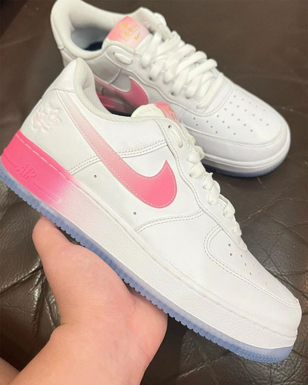 Nike,Air Force 1 Low,San Franc  男女通吃的颜值！「莲花」AF1 最新实物曝光！