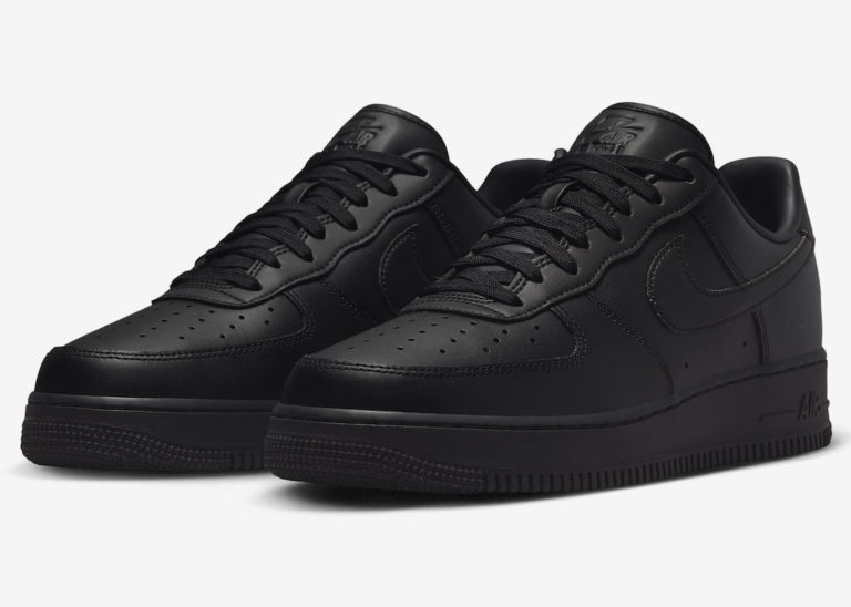 Nike,Air Force 1 Low Fresh,Bla  发售倒计时！全新「黑武士」AF1 质感太绝了！