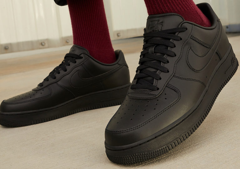 Nike,Air Force 1 Low Fresh,Bla  发售倒计时！全新「黑武士」AF1 质感太绝了！