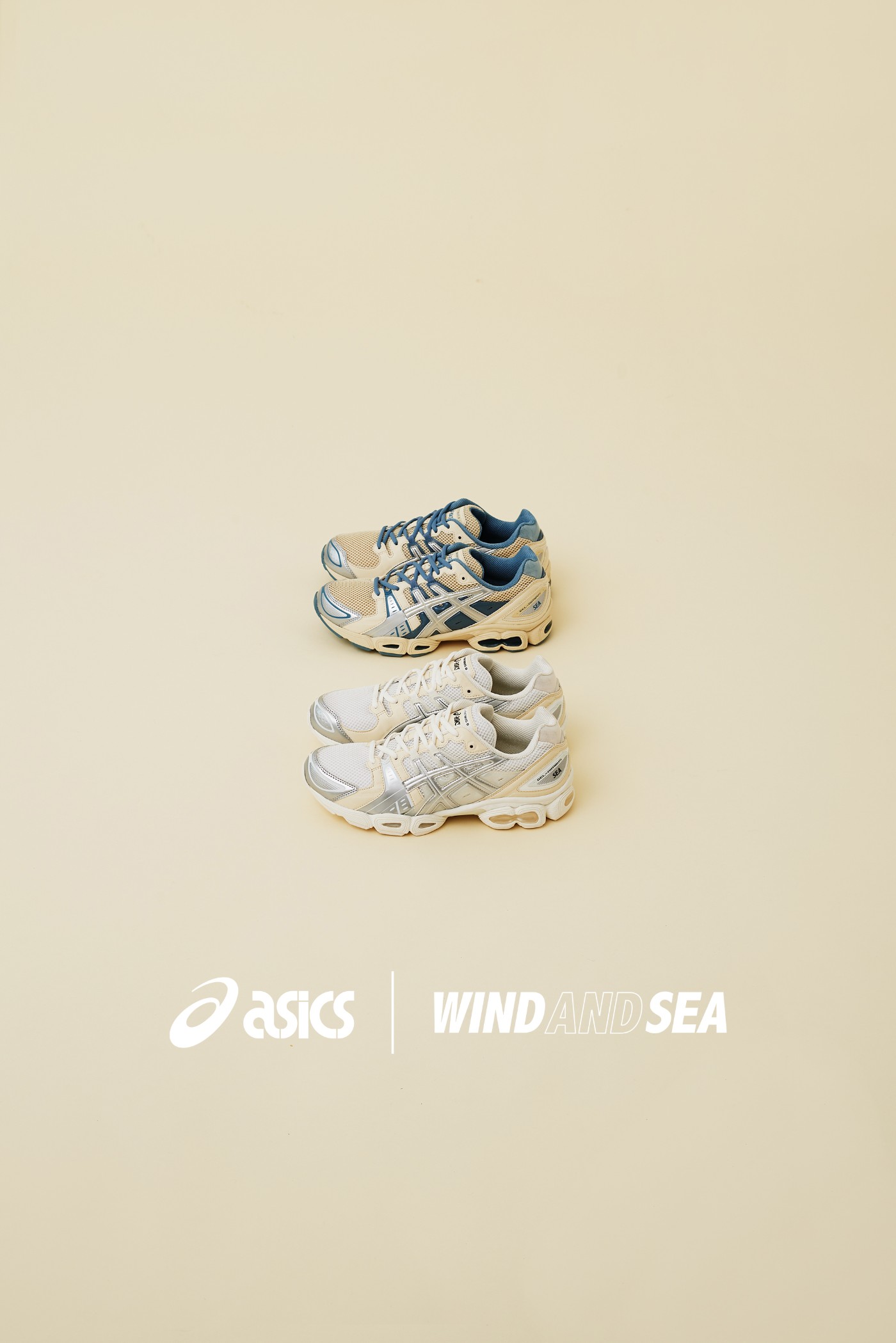 WIND AND SEA ,ASICS,GEL-NIMBUS  全新 ASICS x WIND AND SEA 来了！网友：这鞋型太复古了！