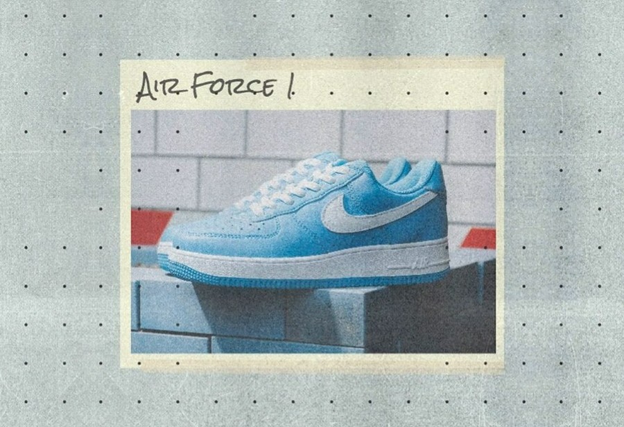 Nike,Air Force 1  OW 艺术馆即视感！「白蓝」AF1 上架 SNKRS！