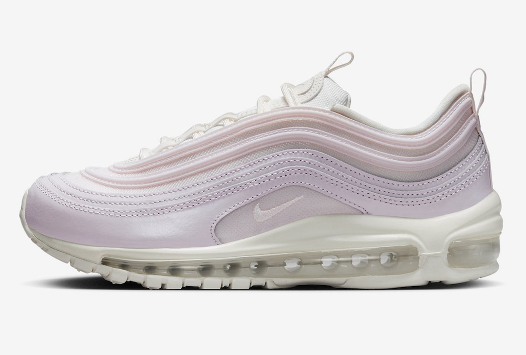 Nike,Air Max 97 WMNS,DX0137-60  「粉子弹」要来了！新配色 Air Max 97 一眼种草！