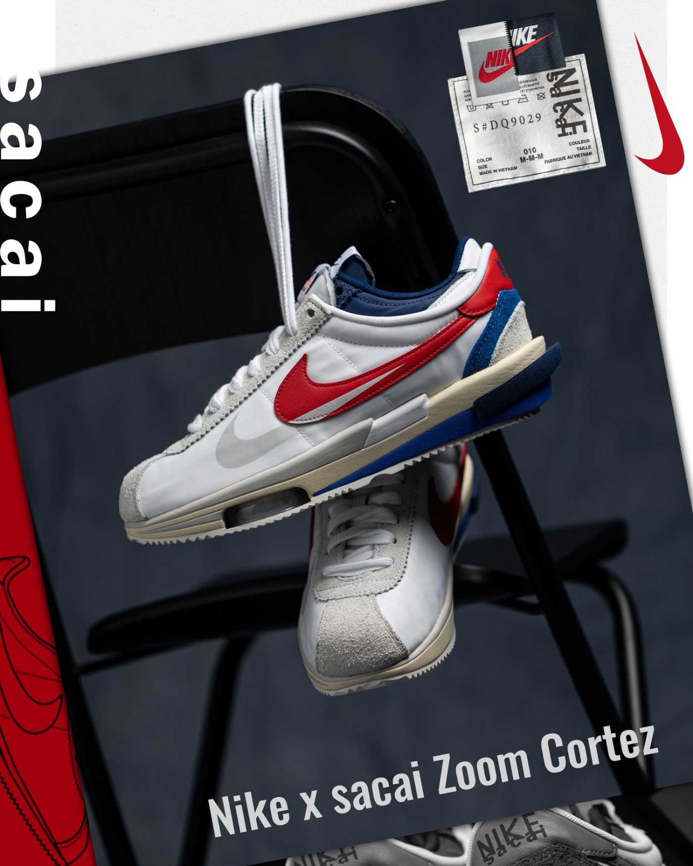 Cortez,Nike,sacai  发售方式够特别！sacai x Nike 新联名官图曝光！