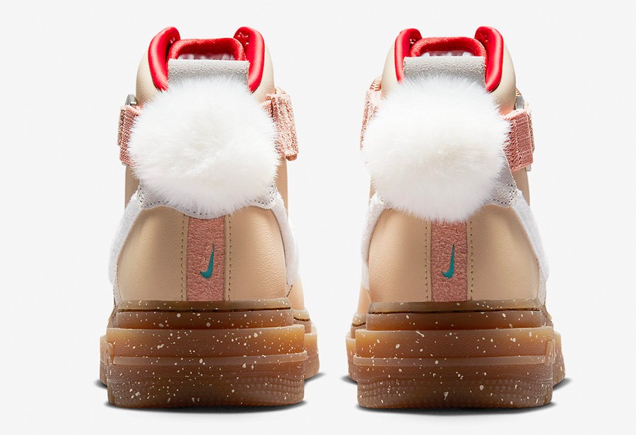 Nike,AF1,Air Force 1 High Util  Nike「冬季神鞋」新配色曝光！这尾巴也太可爱了！