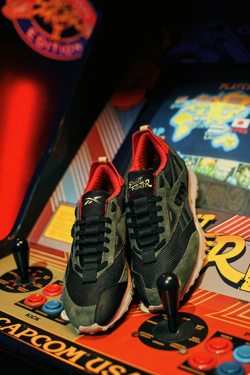街头霸王,Street Fighter,Reebok  「街霸」三十五周年纪念！联名鞋曝光，鞋垫太帅了！