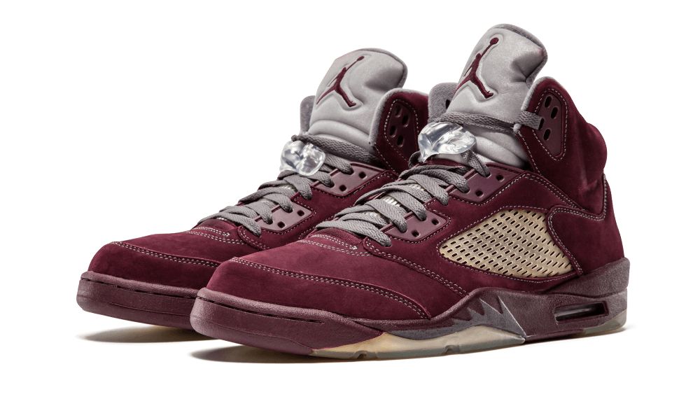 AJ5,Air Jordan 5,Burgundy,DZ41  等了 16 年的「酒红」AJ5 要来了！发售日期是...