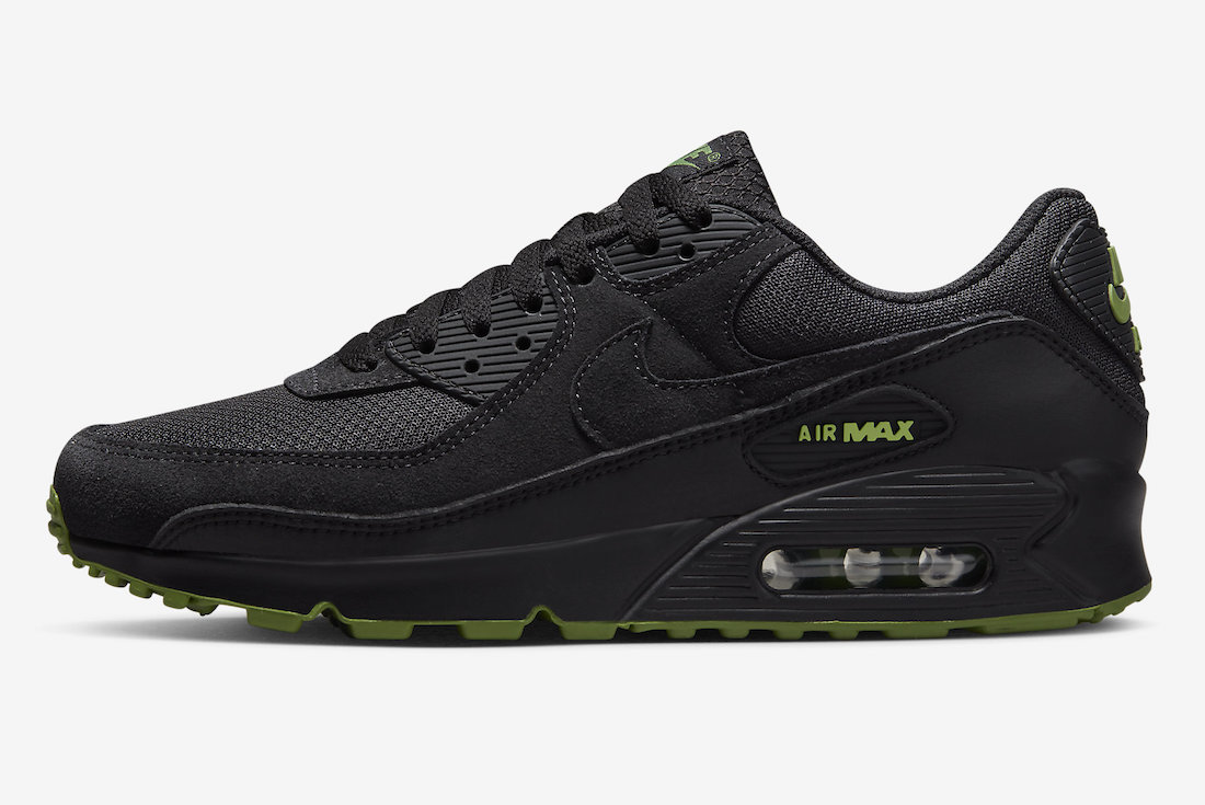 Nike,Air Max 90,Black Chloroph  「黑武士」又来了！全新 Air Max 90 官图曝光！