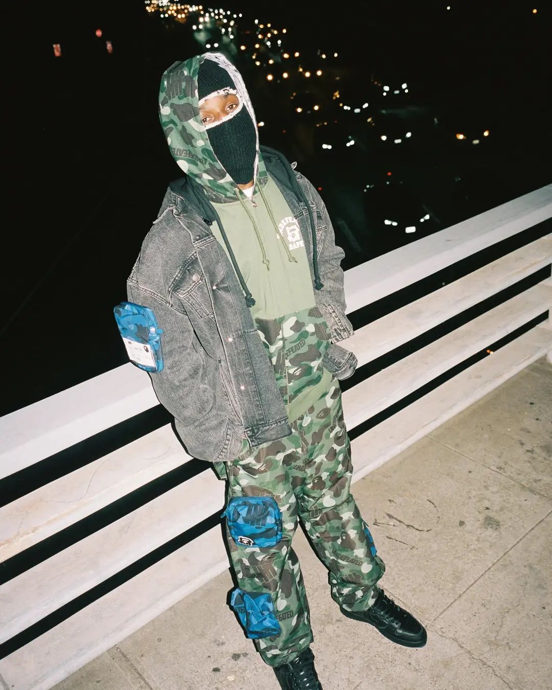 bape03,undefeated  上身效果真挺帅!undftd x bape 即将发售!