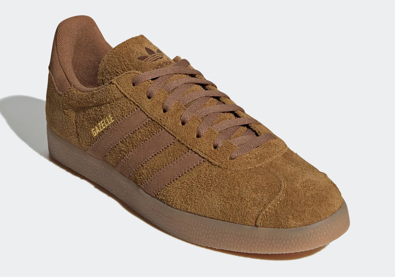 adidas Originals,Gazelle,GY737  超适合秋冬的小麦配色！全新 adidas Originals Gazelle 官图曝光！