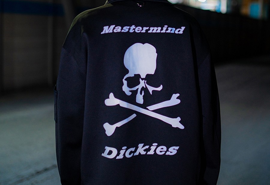 mastermind JAPAN,Dickies  工装与「暗黑」的结合！Dickies x MMJ 新联名下周登场！