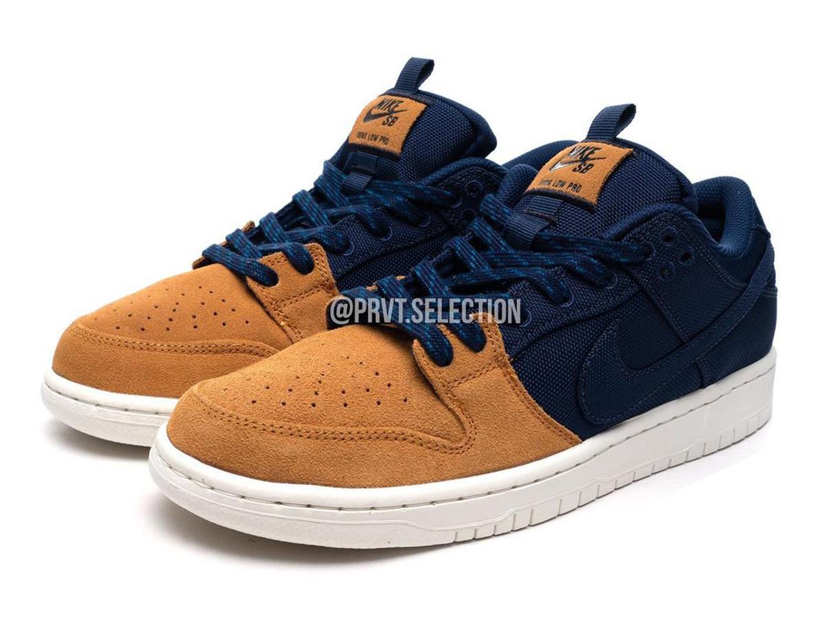 Nike,SB Dunk Low,DX6775-400  前后材质不一样！全新 Nike SB Dunk 实物图曝光！