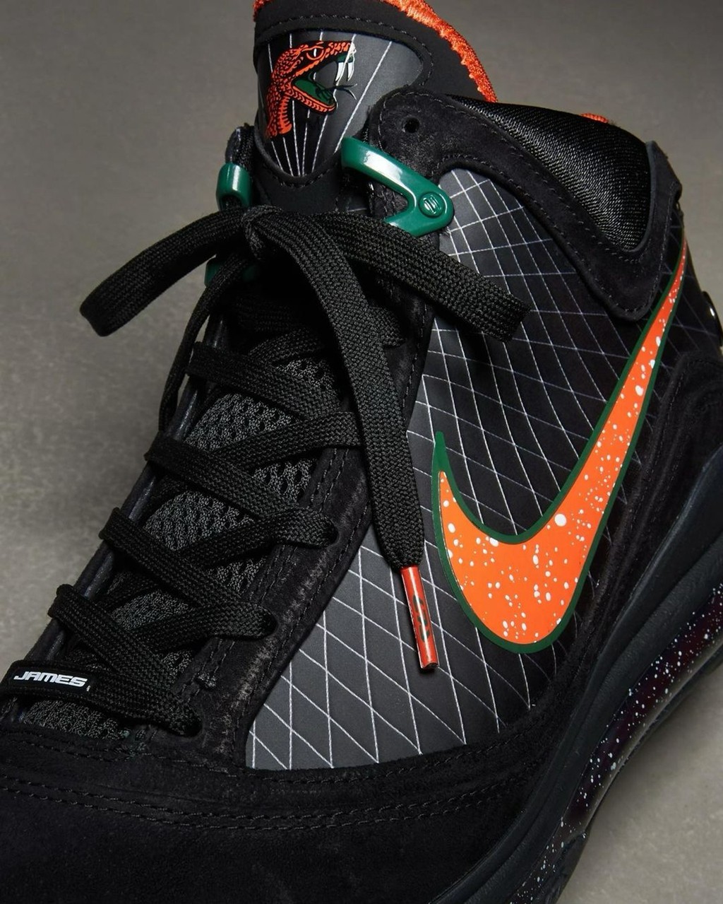 Nike,LeBron 7,FAMU,DX8554-001  响尾蛇 LBJ7 还有隐藏配色！实物刚刚曝光！