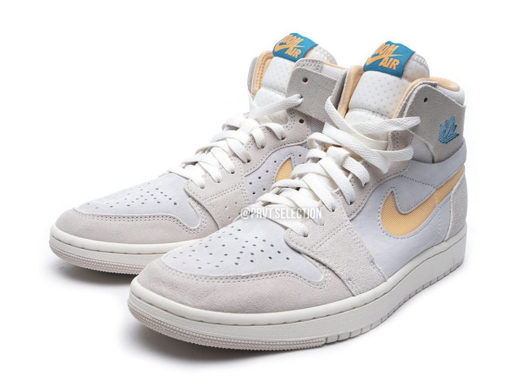 Air Jordan 1 High Zoom CMFT 2, 颜值脚感兼备！新配色「Zoom 版」AJ1 曝光！