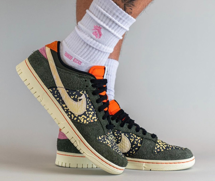 Nike,Dunk Low,Rainbow Trout,FN  钓鱼爱好者狂喜！「鳟鱼」配色 Dunk Low 上脚图曝光！