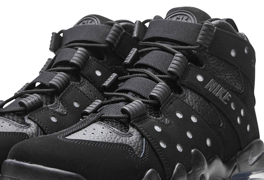 Nike,Air Max CB 94,Triple Blac  老玩家狂喜！纯黑造型「巴克利战靴」今年回归！