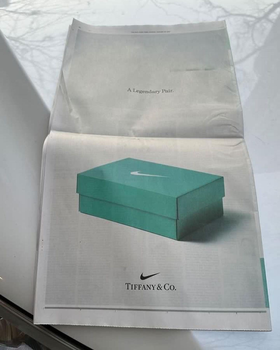 Tiffany & Co.,蒂芙尼,Nike,Air For  蒂芙尼 x Nike 正式官宣！国内发售有消息了！