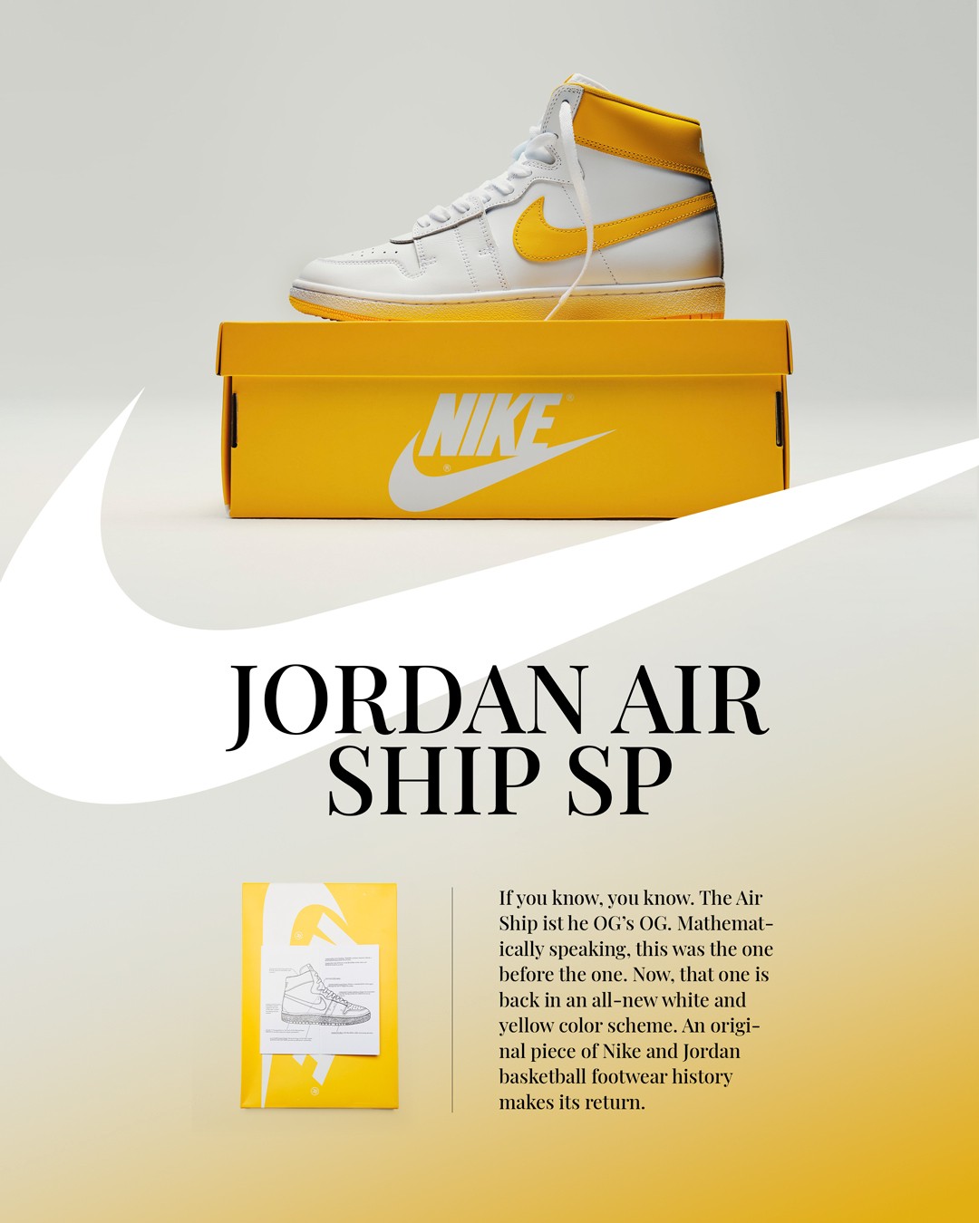 Nike,Jordan,Air Ship,A Ma Mani  AMM 新联名泄露！今年要主打这个鞋型了！