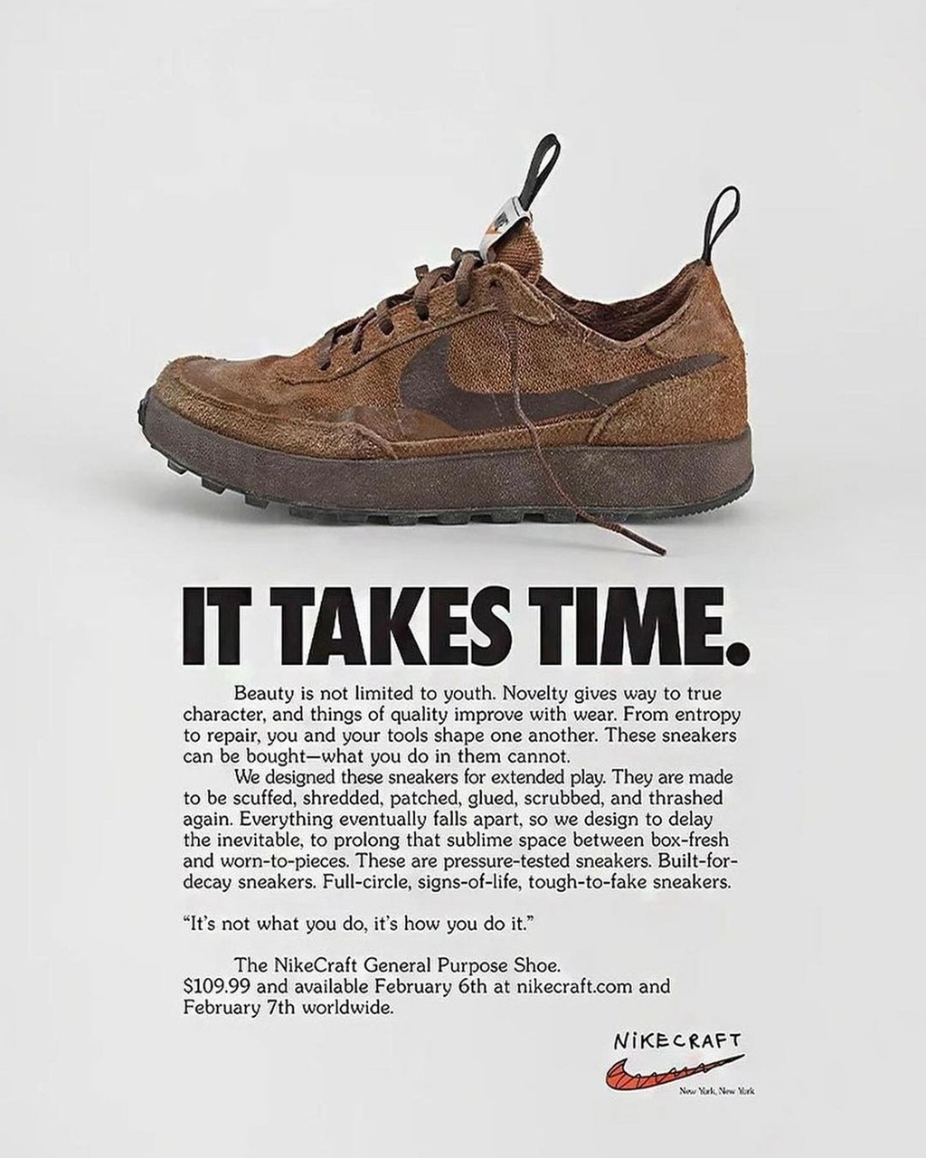 Tom Sachs,NikeCraft General Pu  市价小涨！「火星鞋 4.0」今早发售你中签了吗？