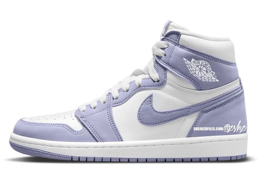 Air Jordan 1 High OG,Mauve,DZ5  「丁香紫」Air Jordan 1 实物图曝光！网友：期待小姐姐上脚！