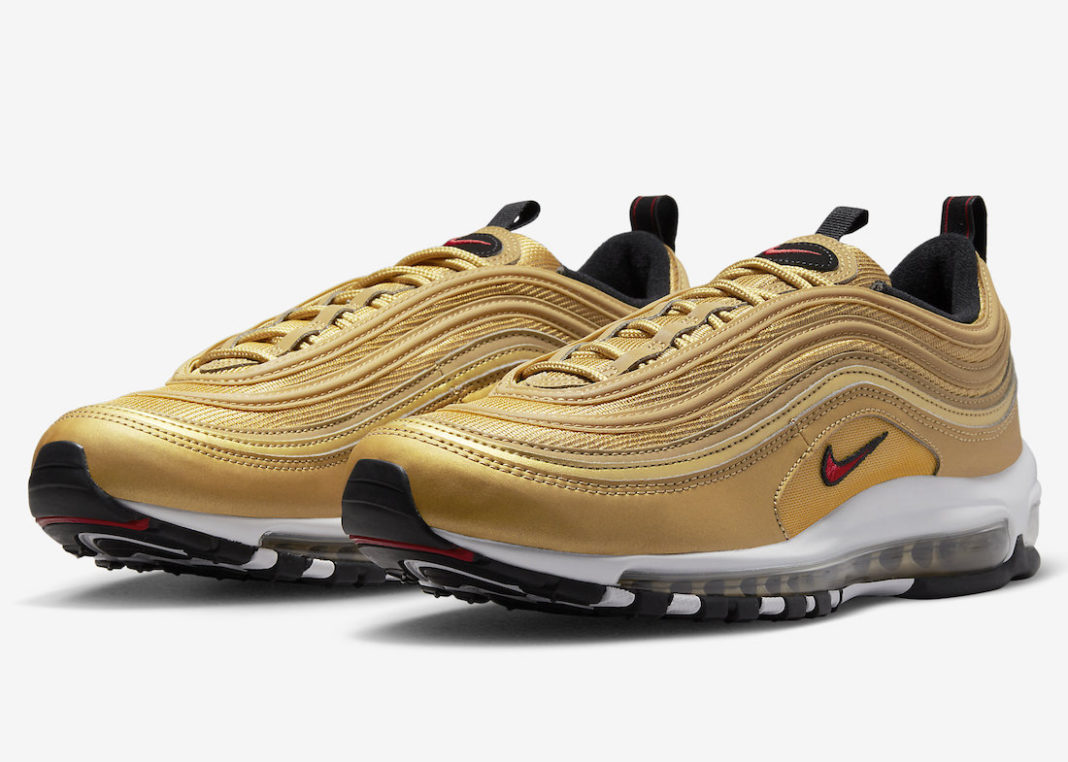 Nike Air Max 97,Gold Bullet,DM  「金子弹」Air Max 97 曝光！发售日期终于定了！