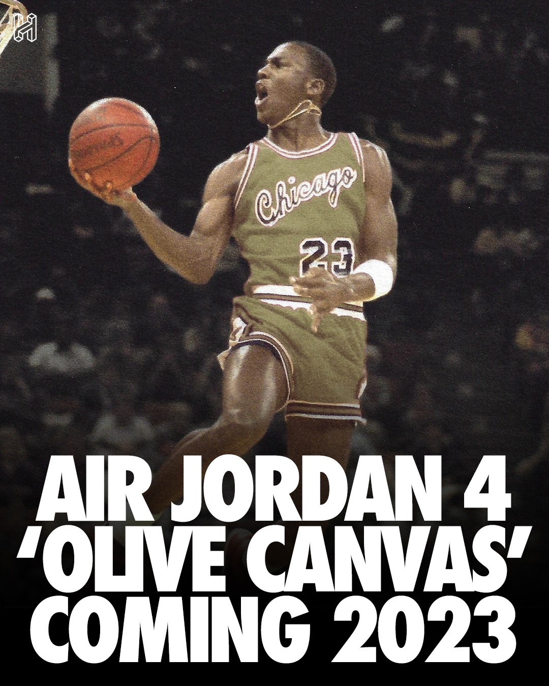 Air Jordan 4,Jordan Brand,Oliv  怎么又不一样了？！帆布 AJ4 再曝效果图！