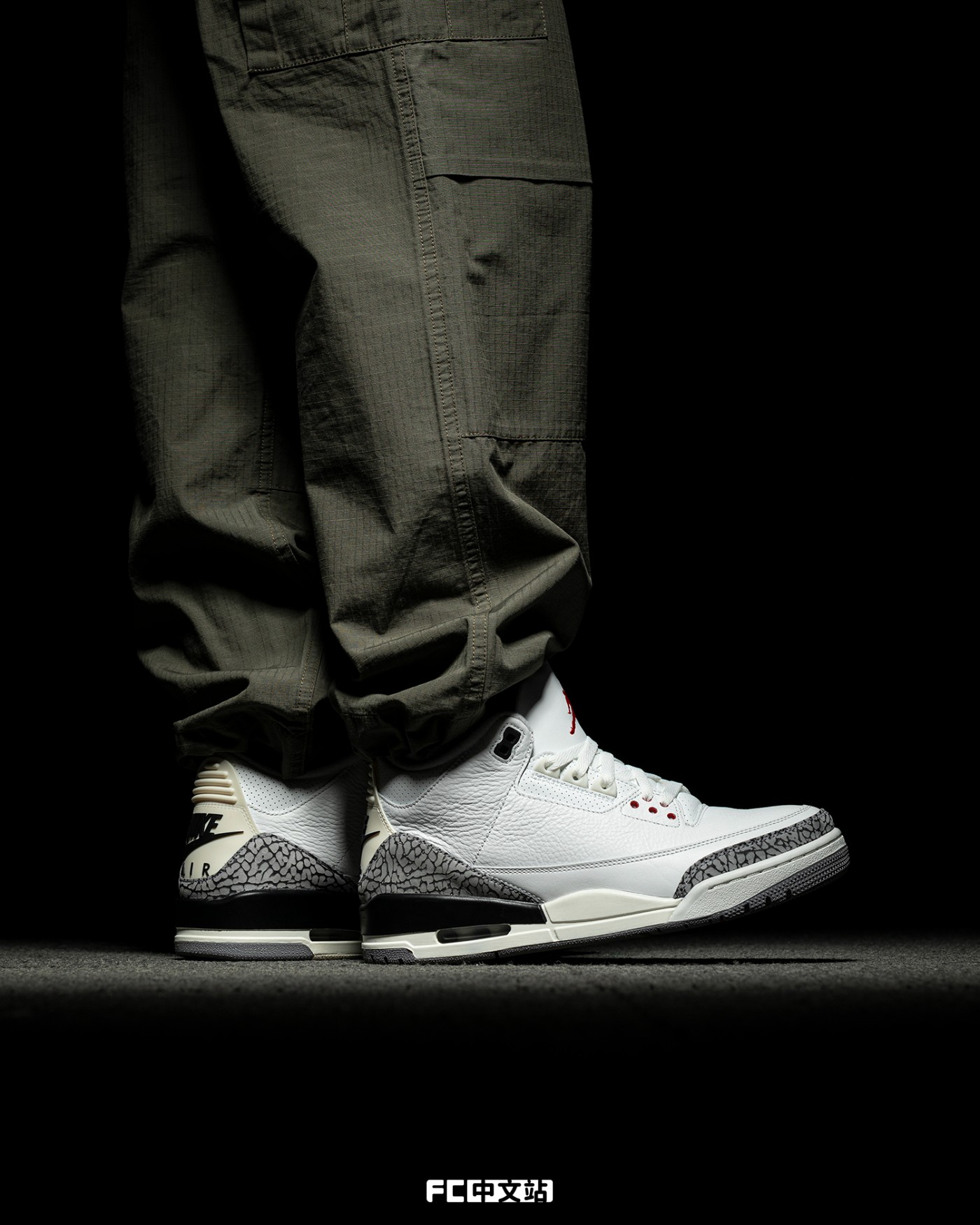 「白水泥 aj3」抢先上脚!看完实物闭眼冲!