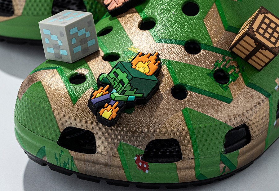 Crocs,我的世界  白敬亭同款 +「像素风」能抢了！开箱两双洞洞鞋！