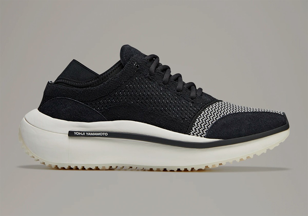 adidas,Y-3,Qisan Knit,FZ6395  昨日悄悄登场！Y-3「暗黑风」新鞋有点小帅！